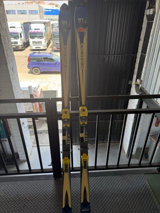Esquís Rossignol + funda de trnasporte 