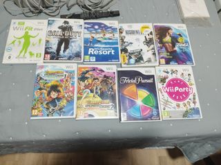 Wii + WiiFit Plus + 10 juegos