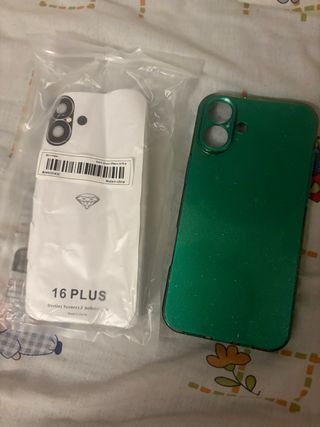 Regalo precio Funda iPhone 16 Plus Verde - NUEVA