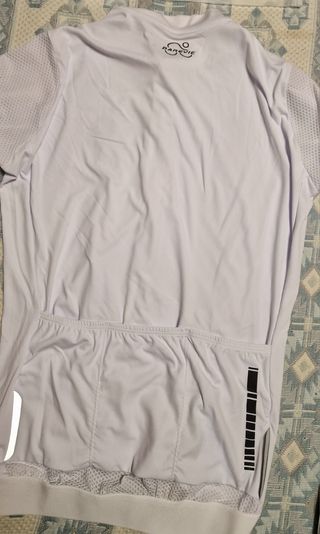 Maillot ciclismo DAREVIE blanco talla asiática L