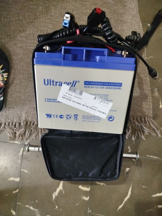 Silla ruedas eléctrica + Batería