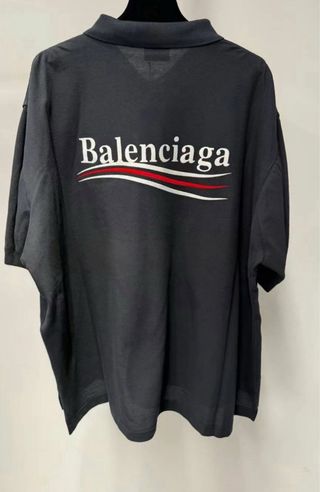 Polo Balenciaga original negro