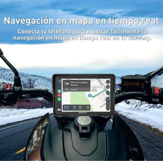 GPS moto 5" Android Auto/CarPlay ESSGOO 
