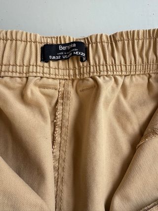 Falda cargo beige - Mini