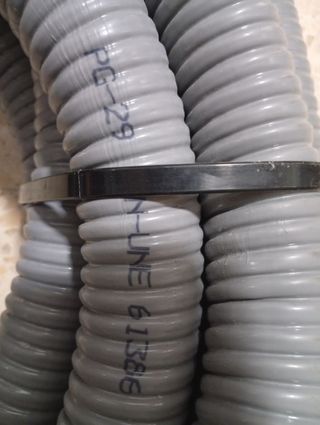 Tuberia flexible PG-29, 12 metros.
