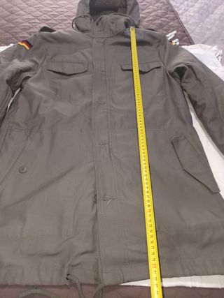 Parka militar Brandit BW verde oliva