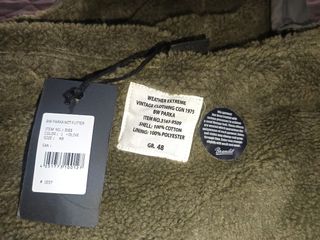 Parka militar Brandit BW verde oliva