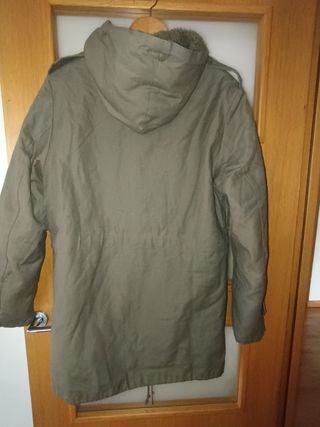 Parka militar Brandit BW verde oliva