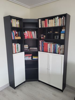 Estanterías IKEA Billy rinconeras