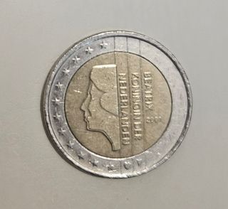 Moneda 2€ - Beatrix, Reina de Países Bajos 2001