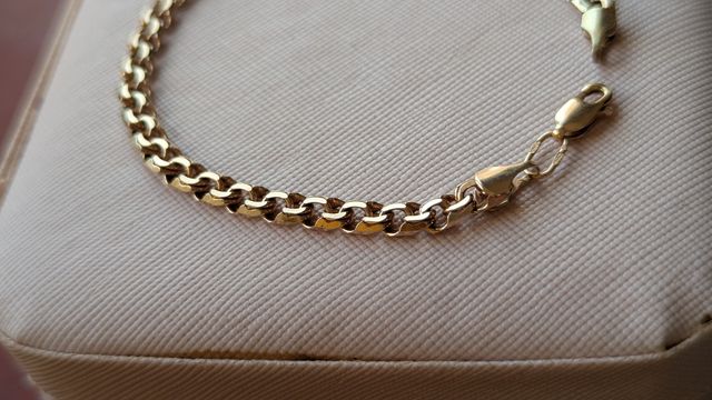 Pulsera de plata 925 chapada en oro rosa