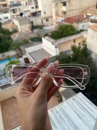 Gafas de sol rosa - nuevas