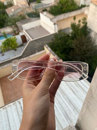 Gafas de sol rosa - nuevas