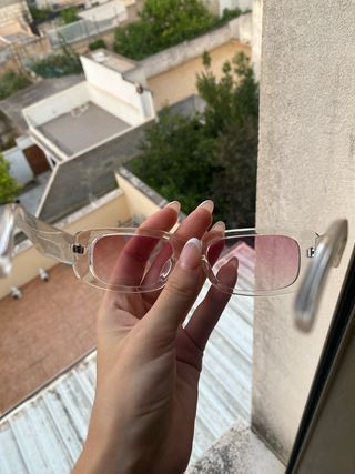 Gafas de sol rosa - nuevas
