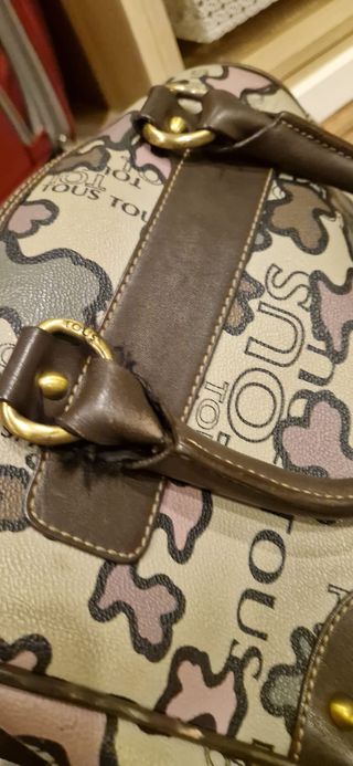 Bolso Tous Original Beige-Marrón