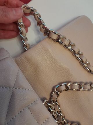 Bolso Purificación García beige