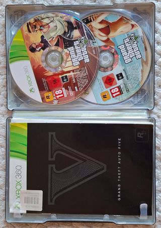 🇪🇸 Grand Theft Auto V Edición especial Xbox 360