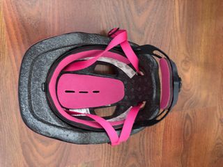 Casco bici B'Twin rosa niña