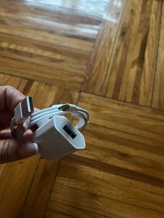 Cargador Apple + Cable lightning y usb A