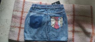 Mini Falda Vaquera Desigual