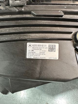 Faro derecho Mercedes Benz Glc 2019-2022 original