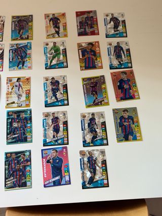 49 cromos especiales FC Barcelona