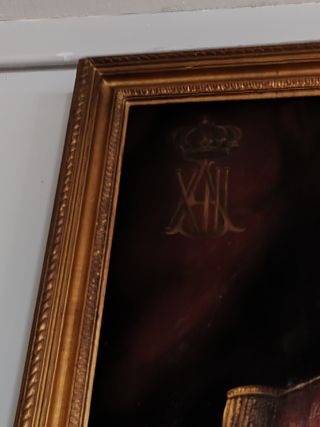 Retrato Alfonso XIII - Cuadro antiguo
