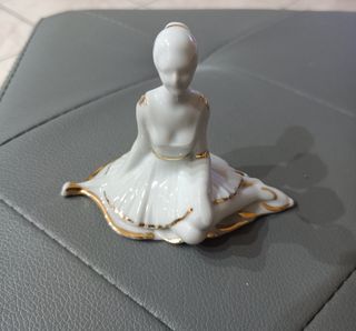 Statuina Ballerina in porcellana di Capodimonte 