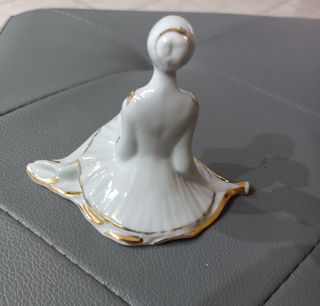 Statuina Ballerina in porcellana di Capodimonte 