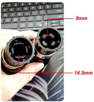 Pomo palanca cambios Mercedes 6v