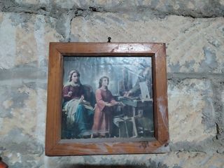 Quadro sacro vintage da collezione 