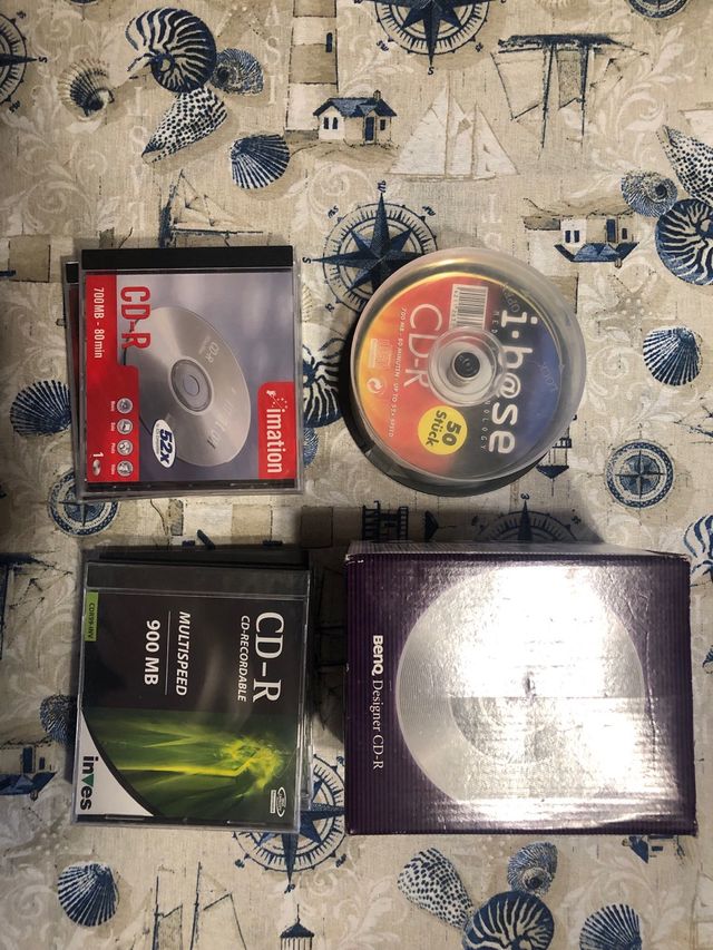 Lote CDs-R grabación música 50+ unidades