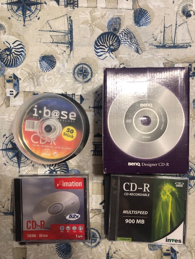 Lote CDs-R grabación música 50+ unidades