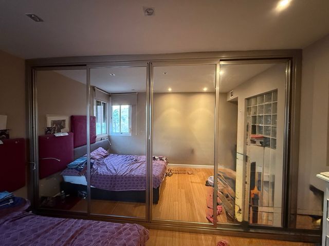 4 puertas de armario espejo aluminio