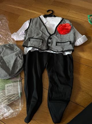 Traje chulapo bebé 7-12 meses