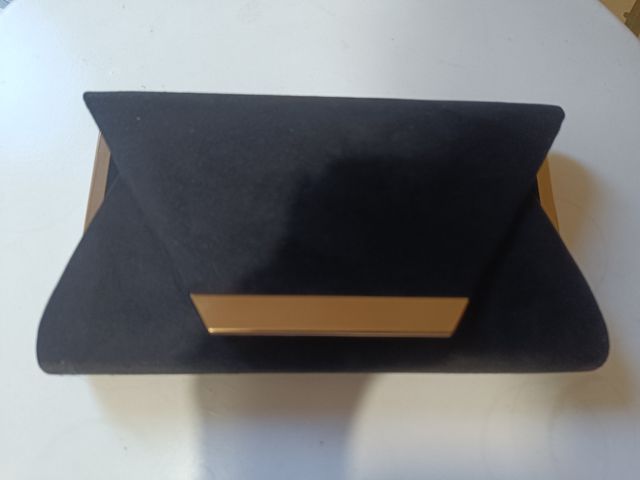 Bolso fiesta negro-dorado