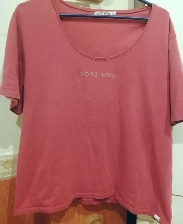 Camiseta rosa manga corta NOOS