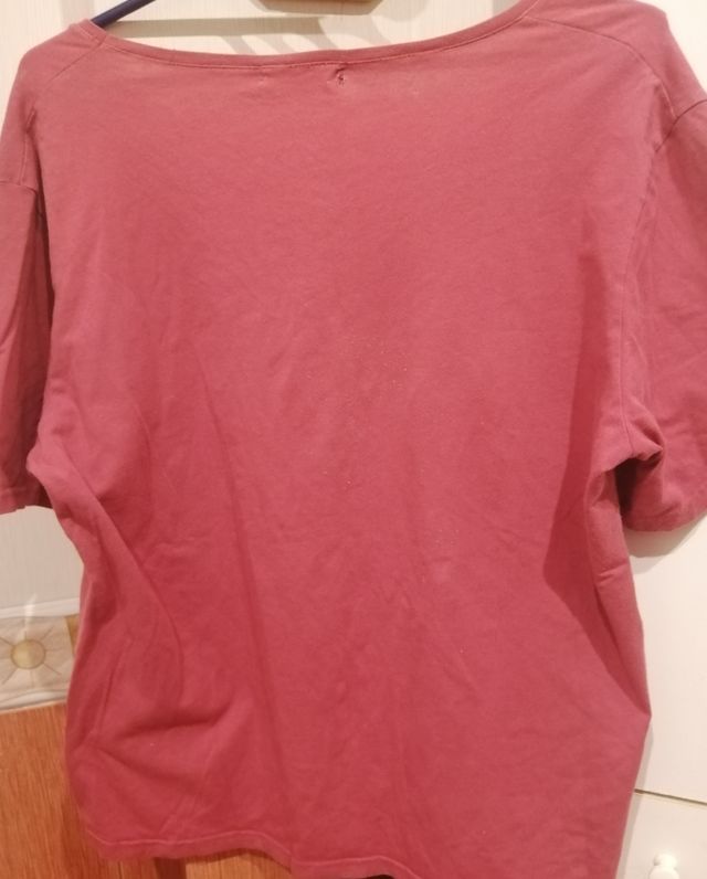 Camiseta rosa manga corta NOOS