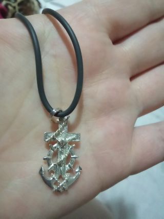 Colgante Cruz Marinera Plata