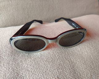 Gafas sol ovaladas - Gris Oscuro