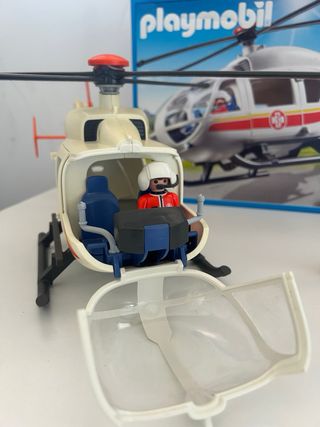 Helicóptero medico emergencias  Playmobil  66860