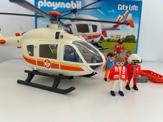 Helicóptero medico emergencias  Playmobil  66860
