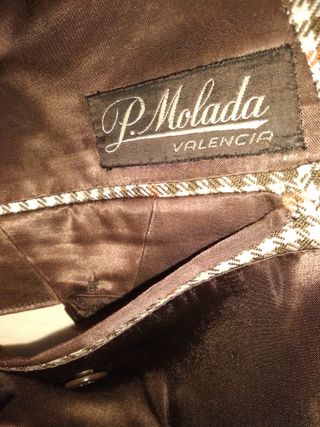 Chaqueta Clásica de Lana Pata de Gallo