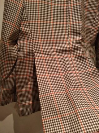 Chaqueta Clásica de Lana Pata de Gallo
