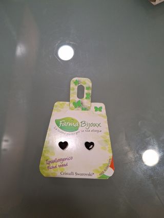 Pendientes Farma Bijoux negros