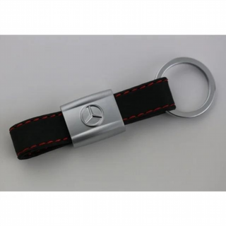Llavero de cuero logo MERCEDES REGALO REF.12