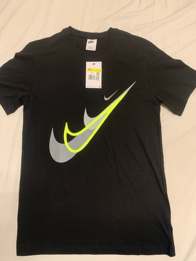 Camiseta Nike S - Negra/Amarilla