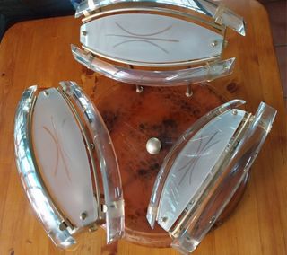 Lámpara techo vintage 3 luces