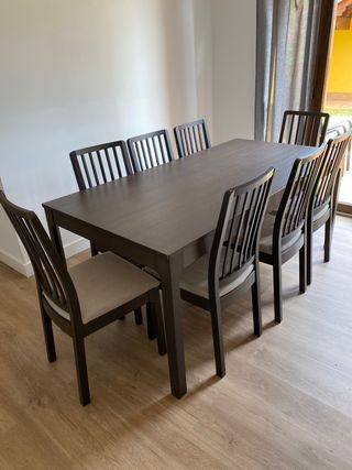 Mesa comedor Ikea 8 comensales