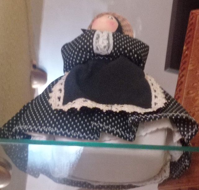 Oveja peluche decorativa,oso y muñeca